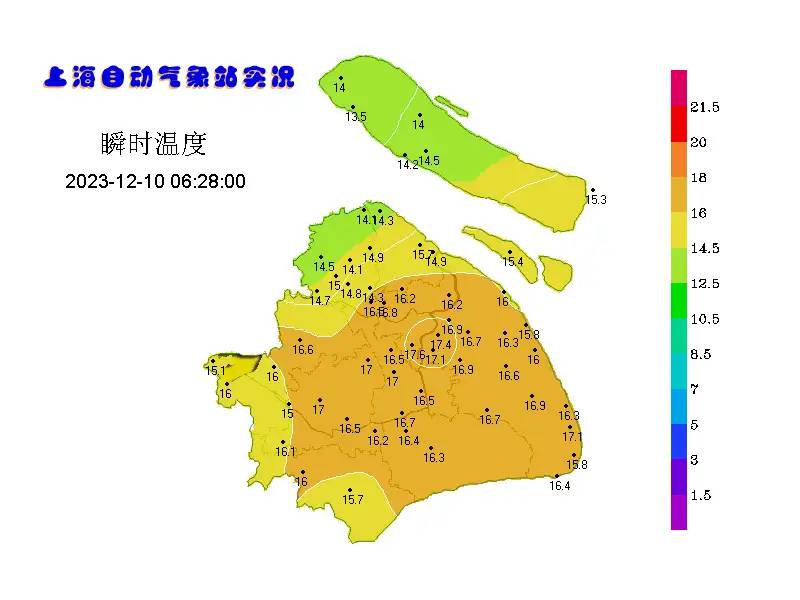 暖湿有雨！上海今夜明天雨势加大