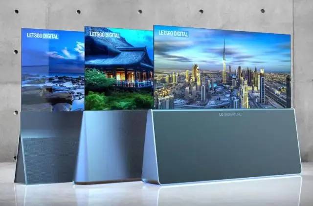 LG发布卷轴电视机，可以卷起来收入盒子