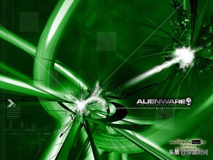 穿越时间·100张精彩的外星人Alienware笔记本电脑OEM设计壁纸